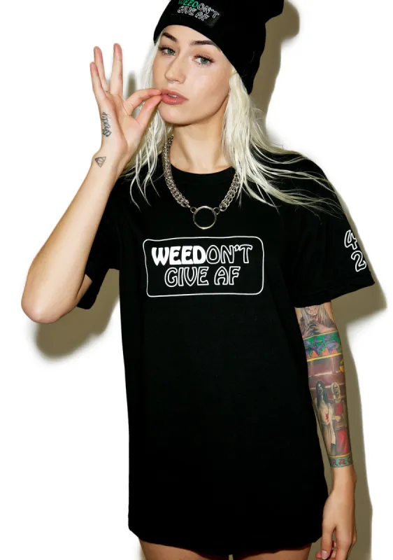 WEEDGAF Tee sold by Dolls Kill