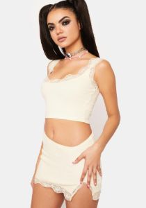 Electric Risk And Reward Skirt Set sold by Dolls Kill