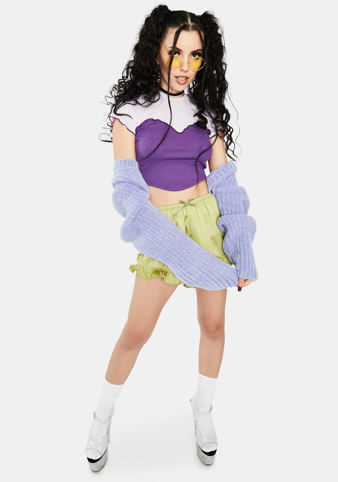 My Heart Crop Top sold by Dolls Kill product image thumbnail 3