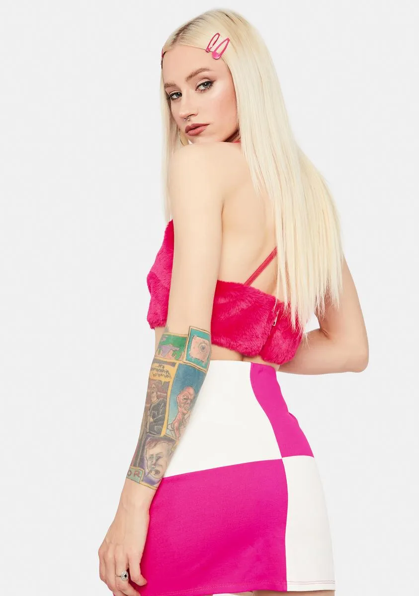 Kiss And Checkmate Bodycon Mini Skirt sold by Dolls Kill product image thumbnail 4