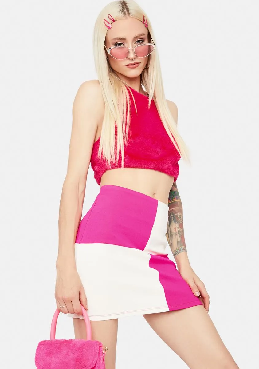 Kiss And Checkmate Bodycon Mini Skirt sold by Dolls Kill product image thumbnail 2