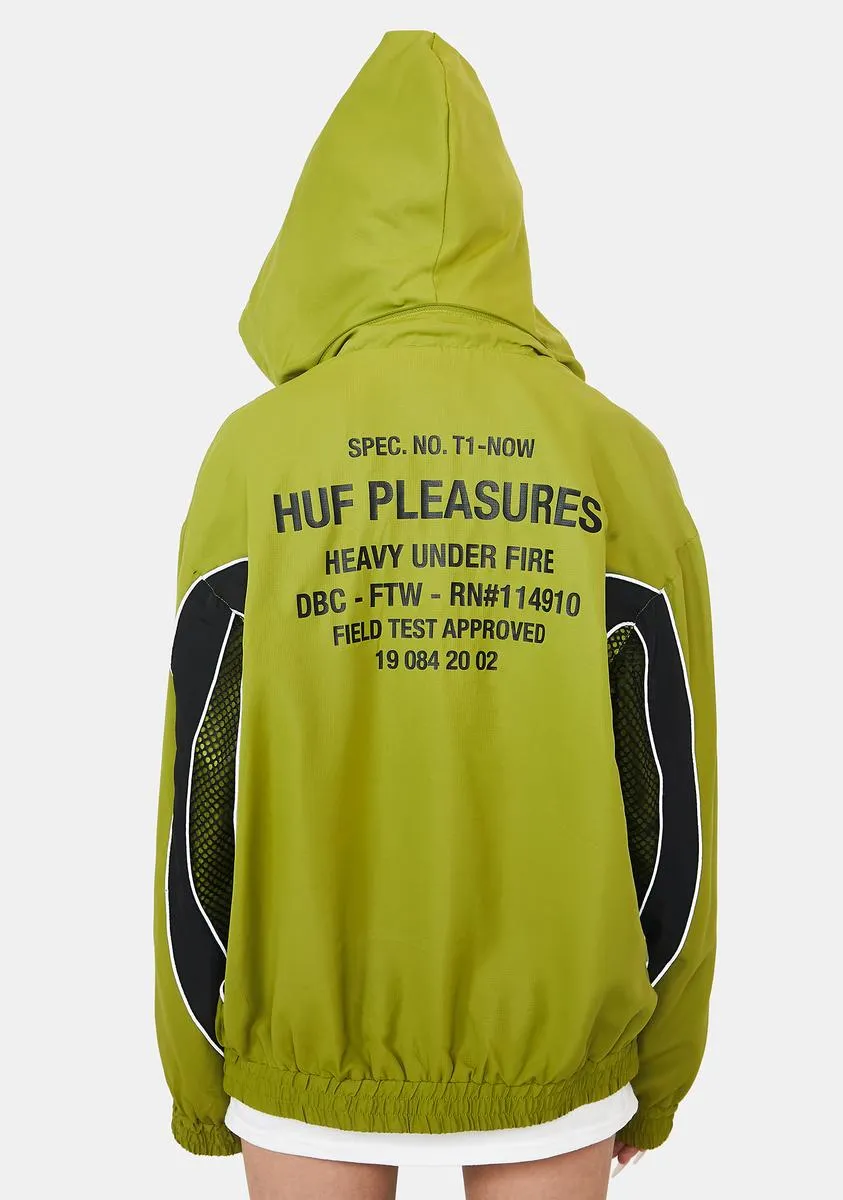 X Pleasures Darton Track Jacket sold by Dolls Kill product image thumbnail 2