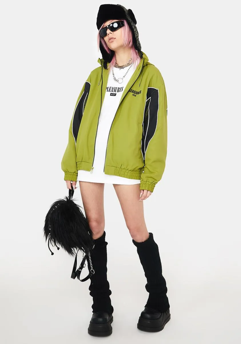 X Pleasures Darton Track Jacket sold by Dolls Kill product image thumbnail 3