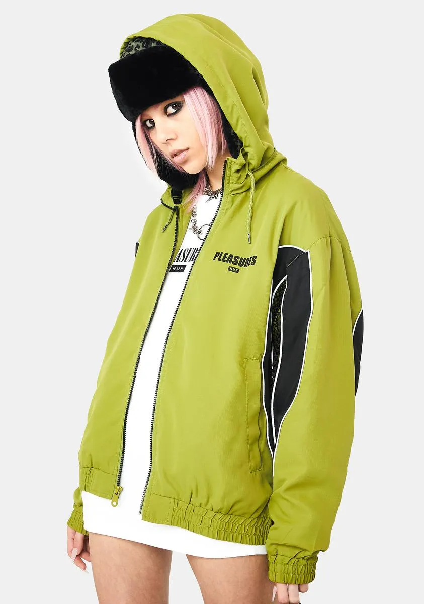 X Pleasures Darton Track Jacket sold by Dolls Kill product image thumbnail 4