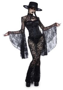Dusk Before Dawn Lace Shrug sold by Dolls Kill