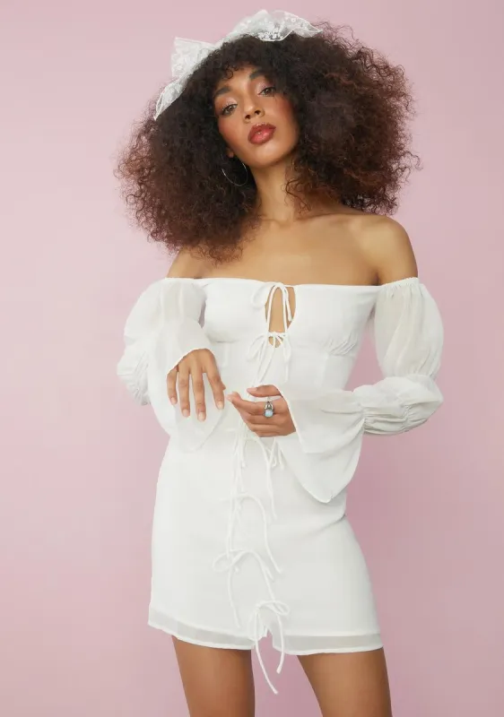 Wink And Whisper Mini Dress sold by Dolls Kill