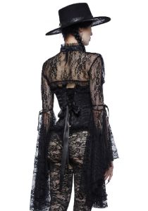 Dusk Before Dawn Lace Shrug sold by Dolls Kill