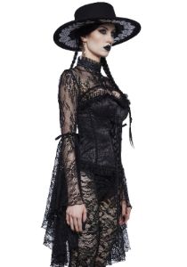 Dusk Before Dawn Lace Shrug sold by Dolls Kill