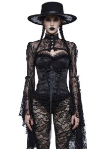 Dusk Before Dawn Lace Shrug sold by Dolls Kill