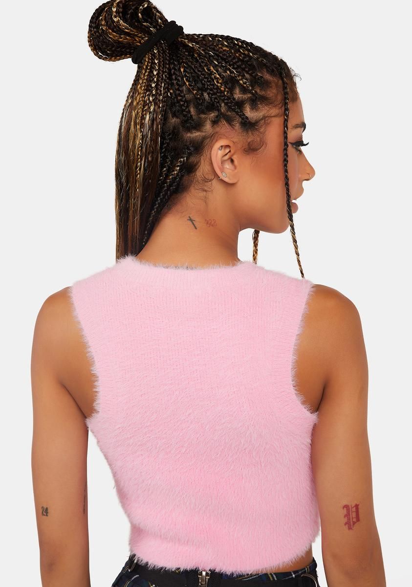 Jewel Trim Peekaboo Knit Top sold by Dolls Kill product image thumbnail 4