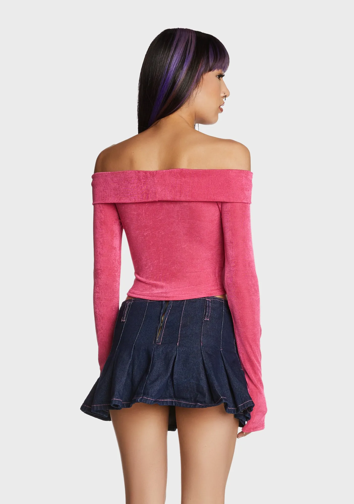 With My Bestie Crop Top sold by Dolls Kill product image thumbnail 5