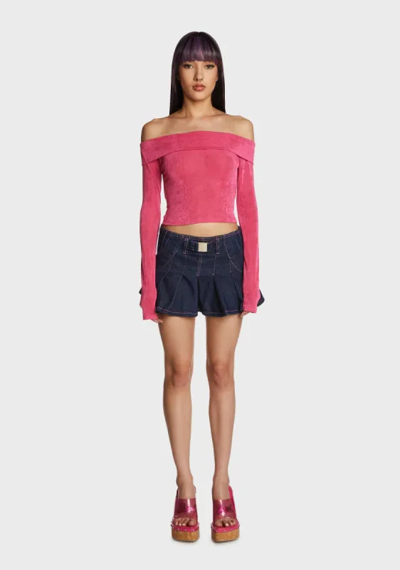 With My Bestie Crop Top sold by Dolls Kill