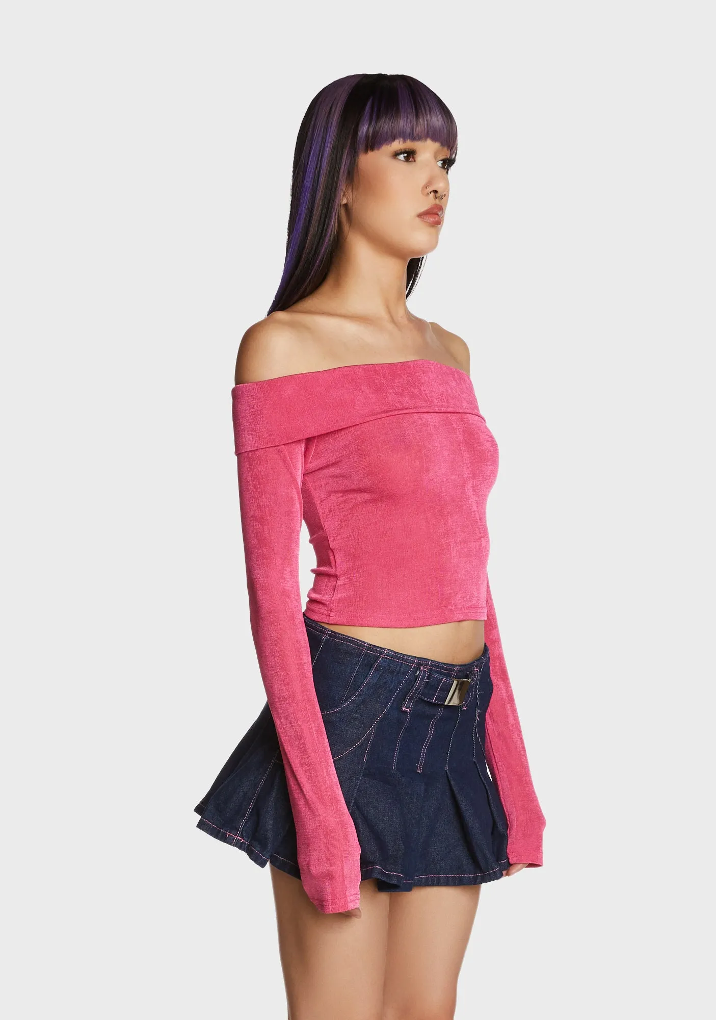 With My Bestie Crop Top sold by Dolls Kill product image thumbnail 4
