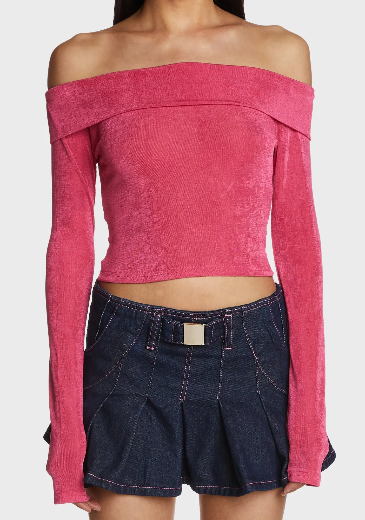 With My Bestie Crop Top sold by Dolls Kill product image thumbnail 2