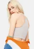 Grey Cropped Run Tank sold by Dolls Kill