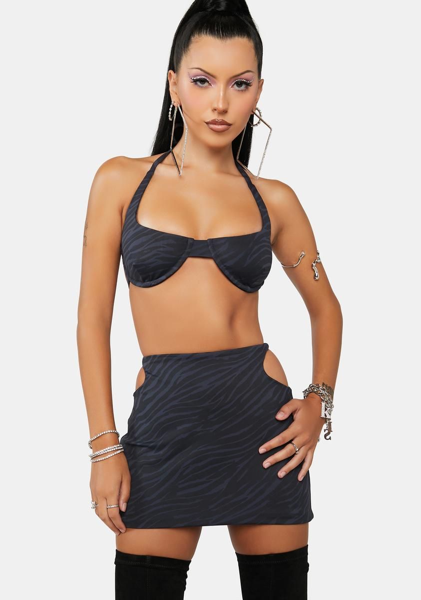 Serving Attitude Skirt Set sold by Dolls Kill