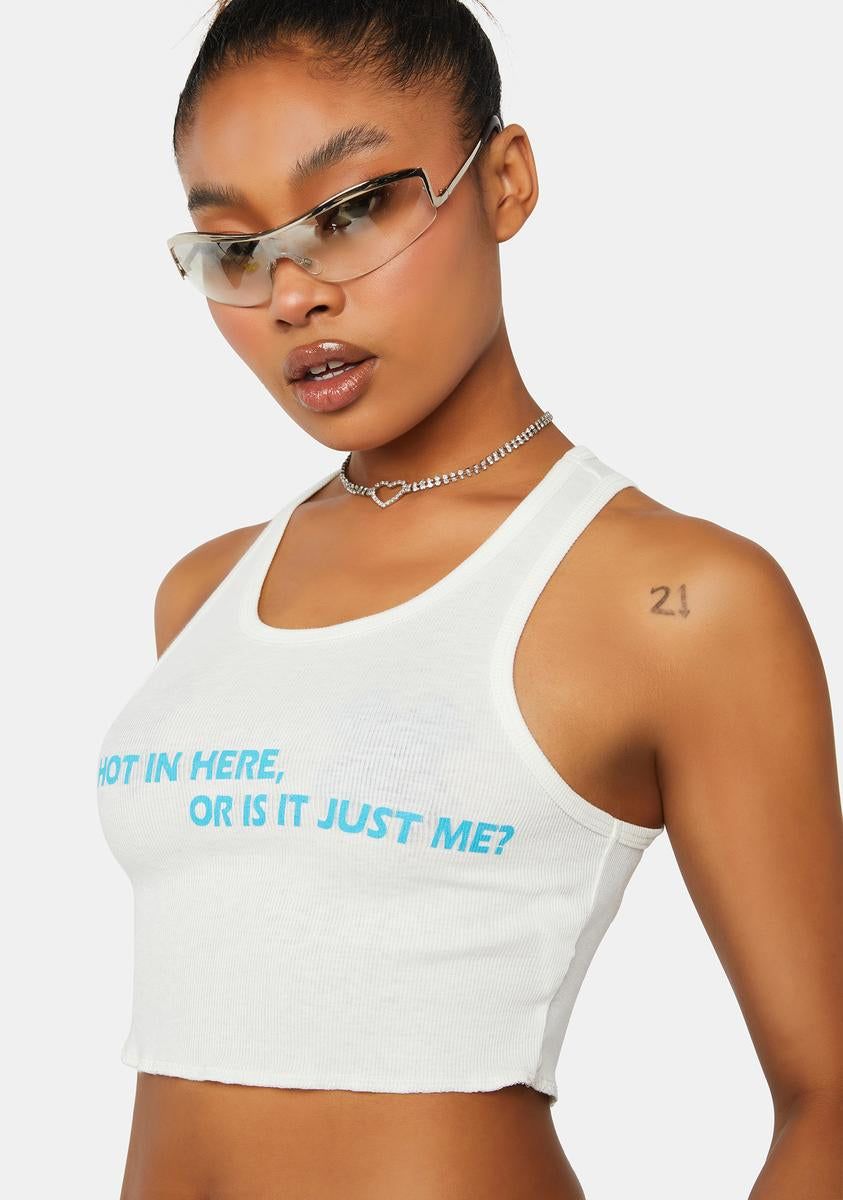 It's Just Me Crop Tank sold by Dolls Kill product image thumbnail 2