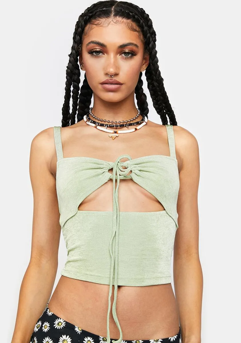 Neetu Crop Top sold by Dolls Kill