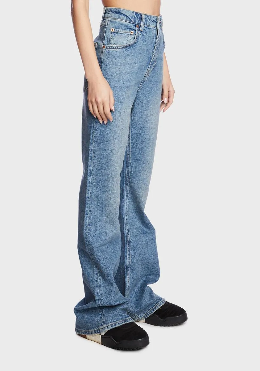 Vintage Distressed Flares sold by Dolls Kill product image thumbnail 3