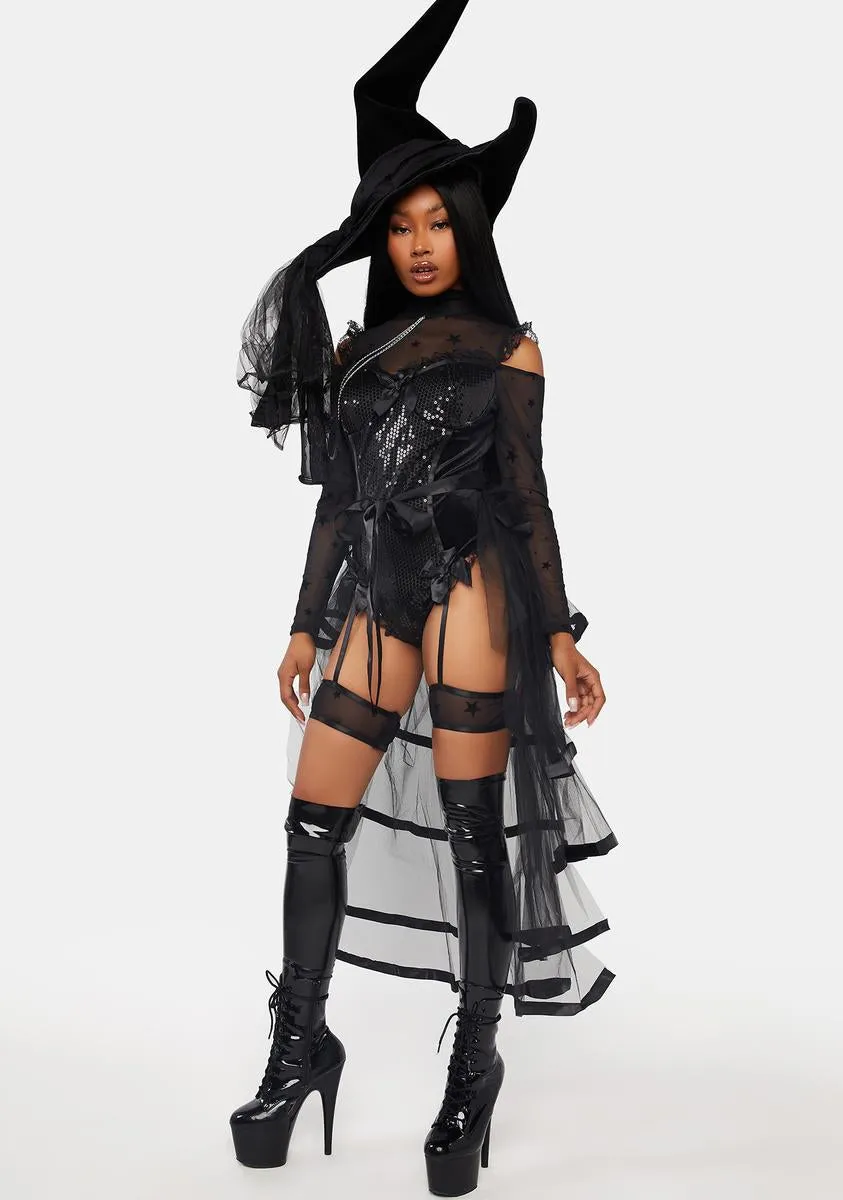 Starstruck Bustle Witch Costume sold by Dolls Kill product image thumbnail 3