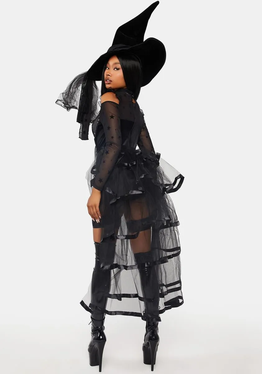 Starstruck Bustle Witch Costume sold by Dolls Kill product image thumbnail 4