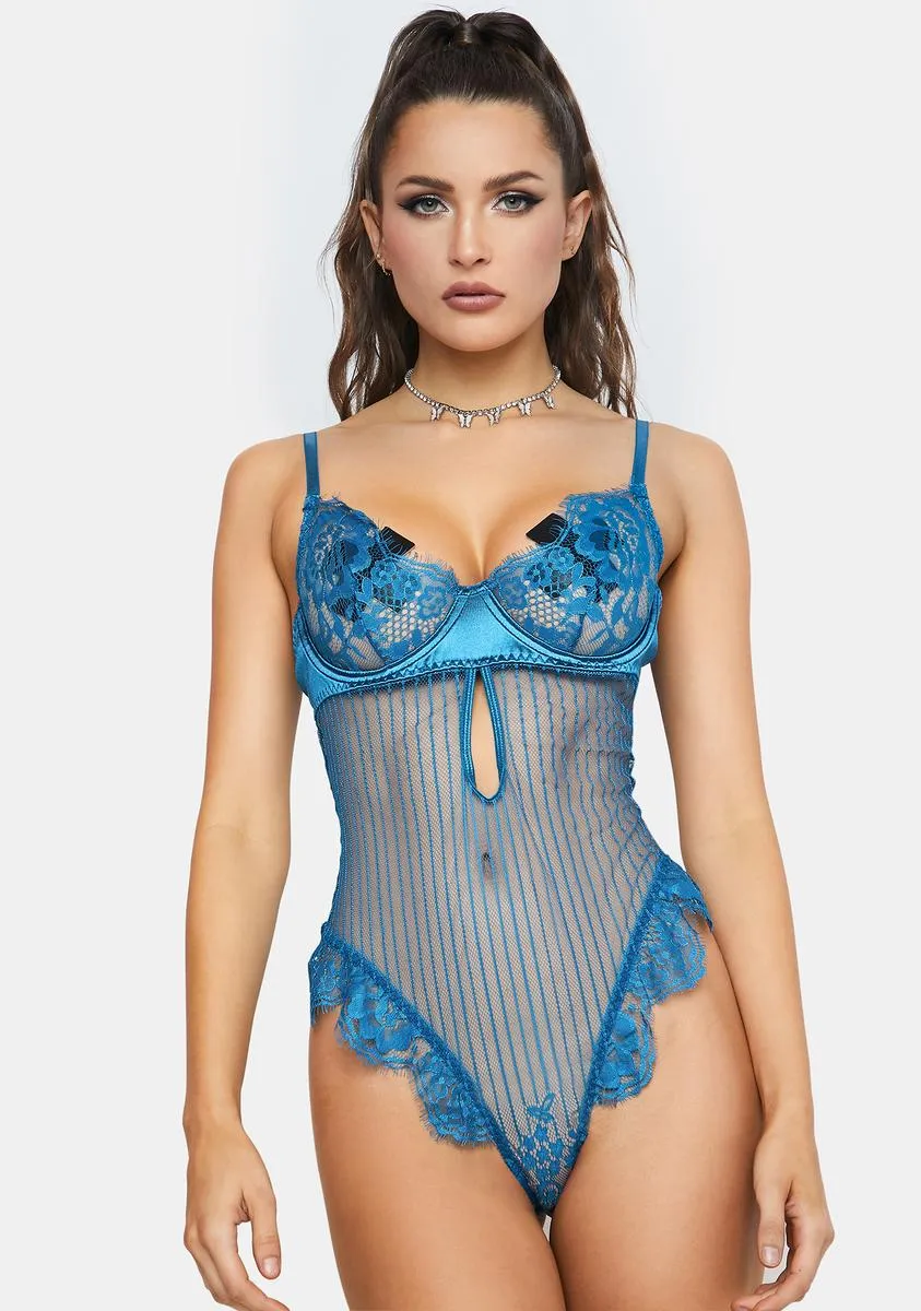 Begging Please Sheer Teddy sold by Dolls Kill