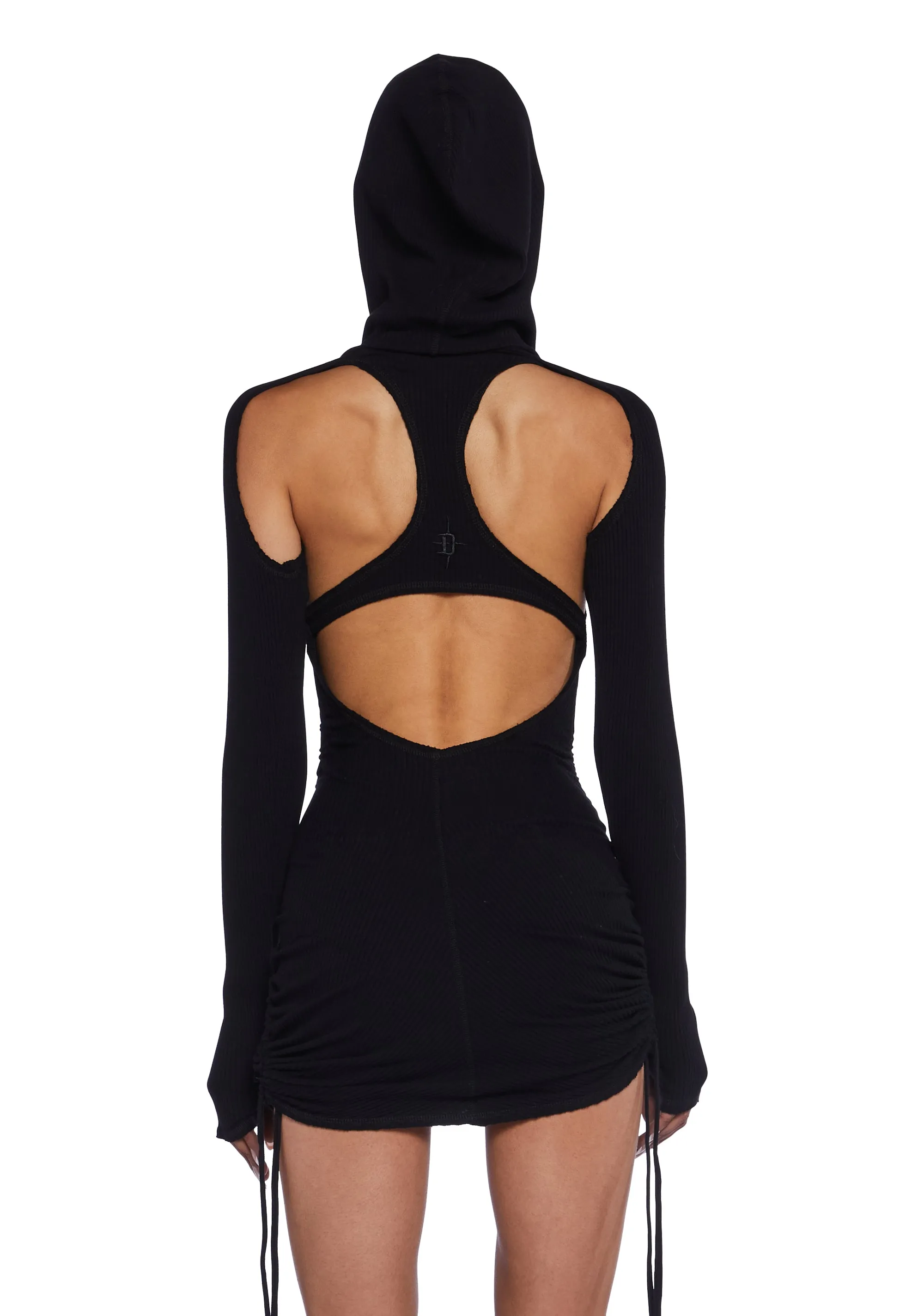 Compression Ruched Mini Dress sold by Dolls Kill product image thumbnail 2