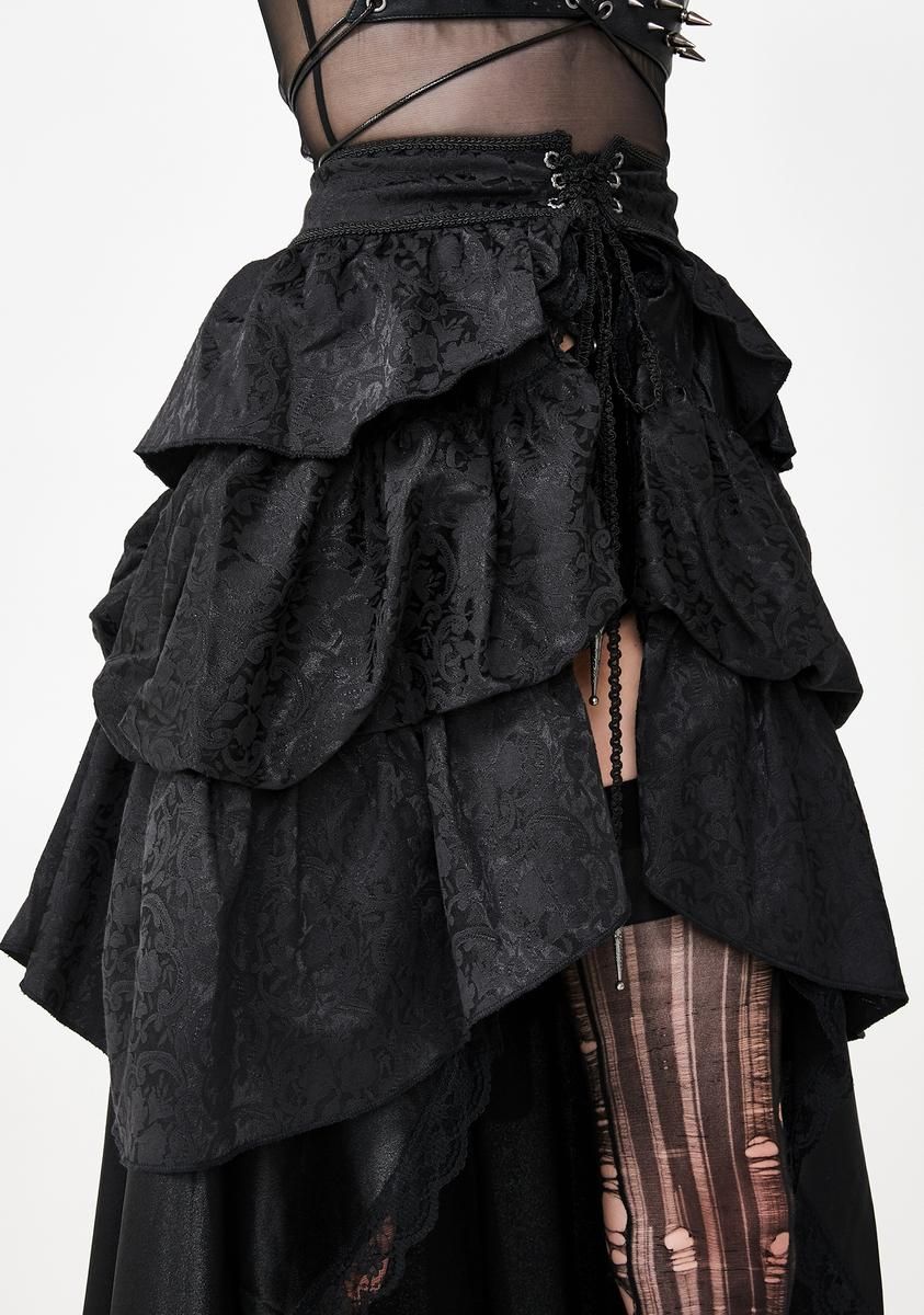 Gothic Palace Maxi Skirt sold by Dolls Kill product image thumbnail 4