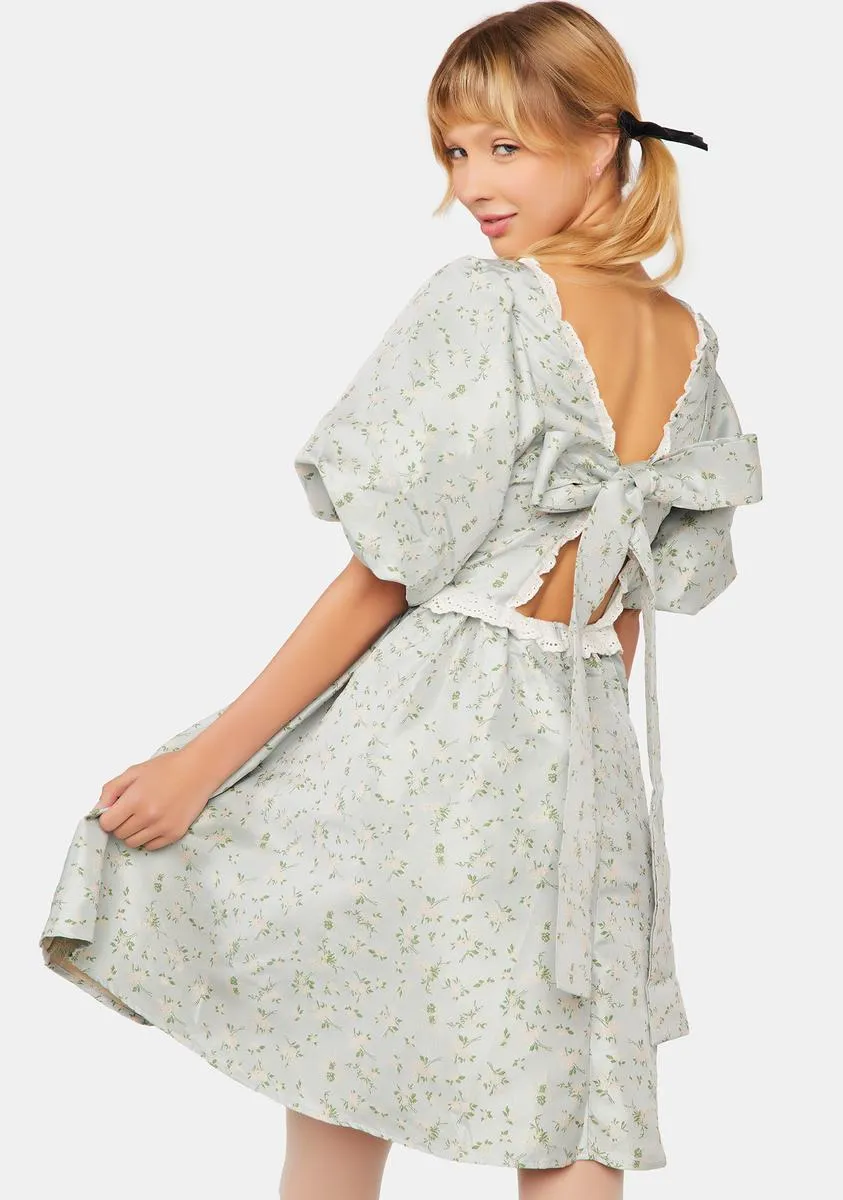 Astra Jacquard Mini Dress sold by Dolls Kill product image thumbnail 4