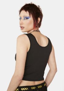 Subversive Act Cut-Out Tank Top sold by Dolls Kill
