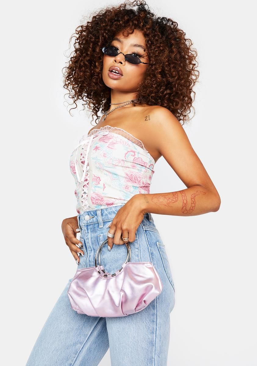 Flower Shy Corset Top sold by Dolls Kill product image thumbnail 2