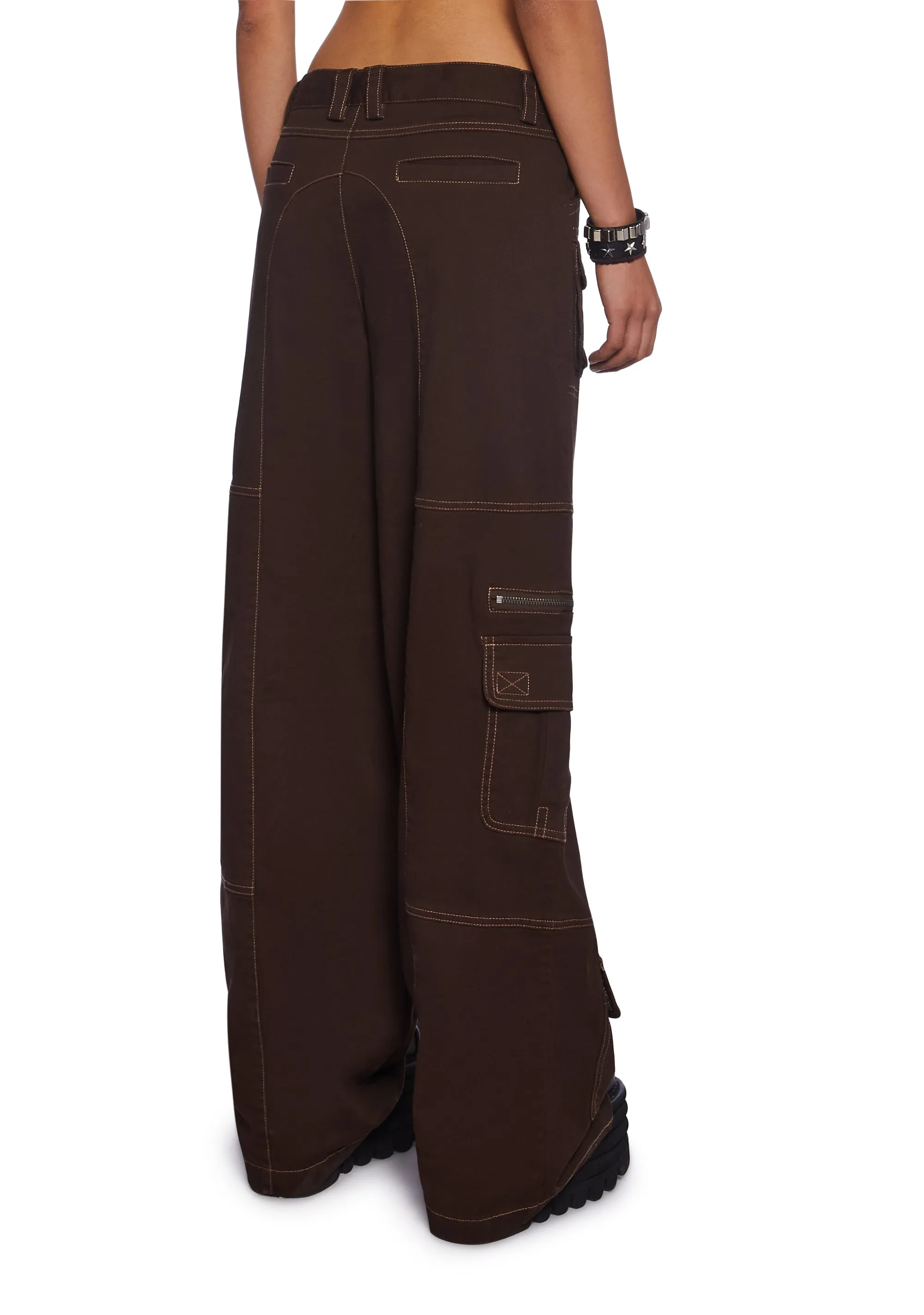 Break The Code Cargo Pants sold by Dolls Kill product image thumbnail 4