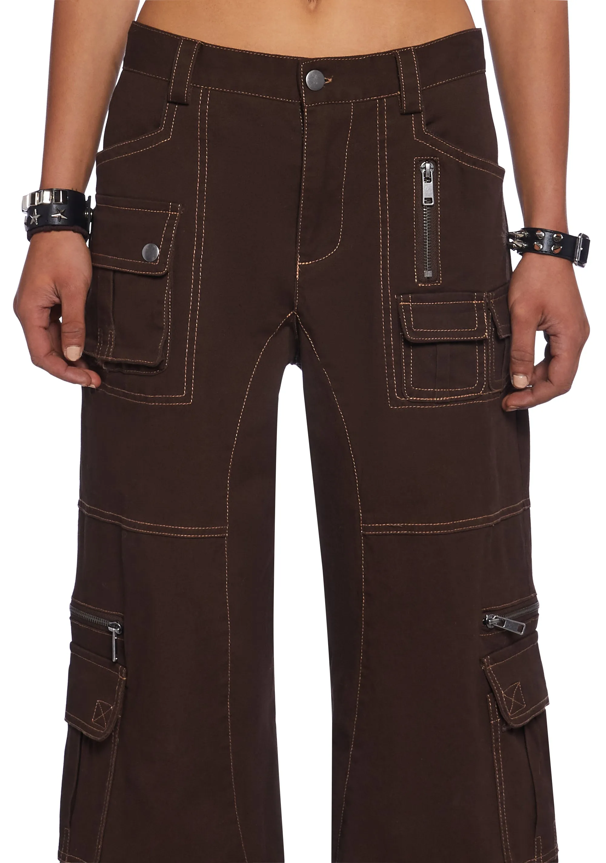 Break The Code Cargo Pants sold by Dolls Kill product image thumbnail 5