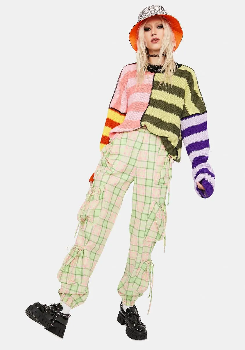 Symbol Plaid Cargo Pants sold by Dolls Kill product image thumbnail 2
