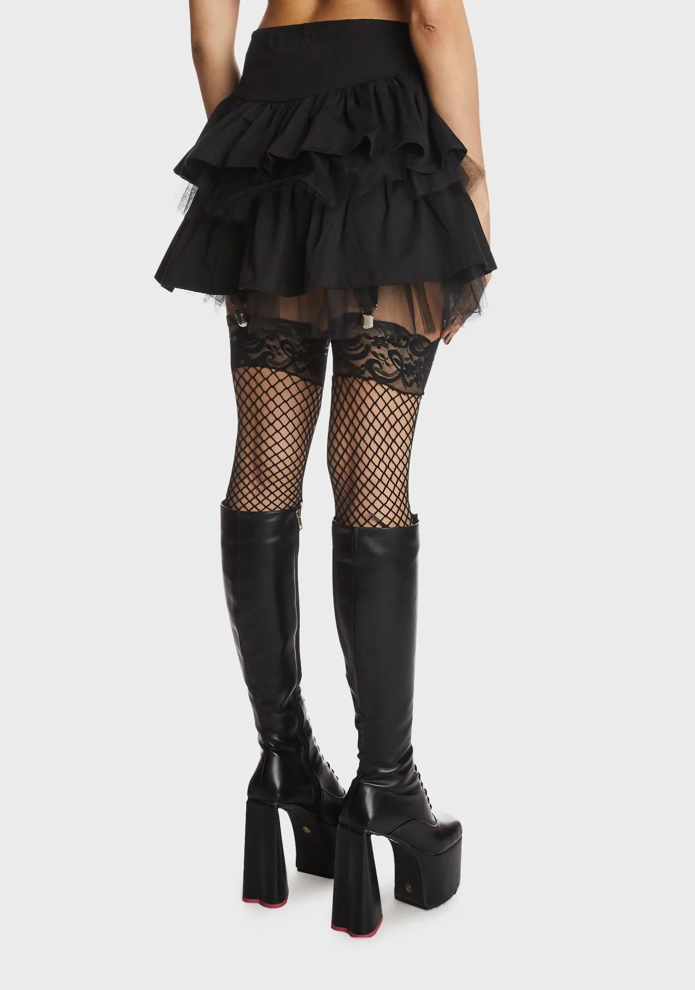 Cavalier Courtship Mini Skirt sold by Dolls Kill product image thumbnail 4