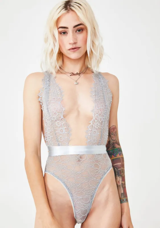 All To Myself Lace Teddy sold by Dolls Kill