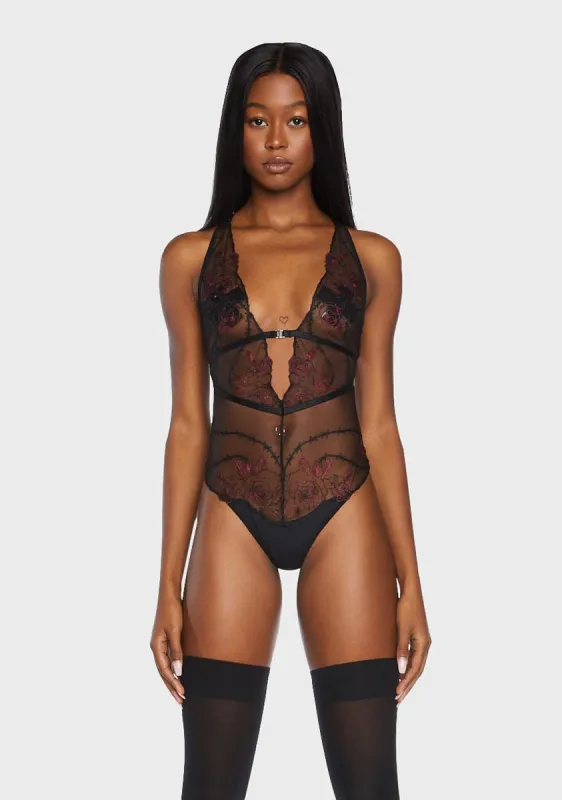 Thorn Apart Bodysuit sold by Dolls Kill