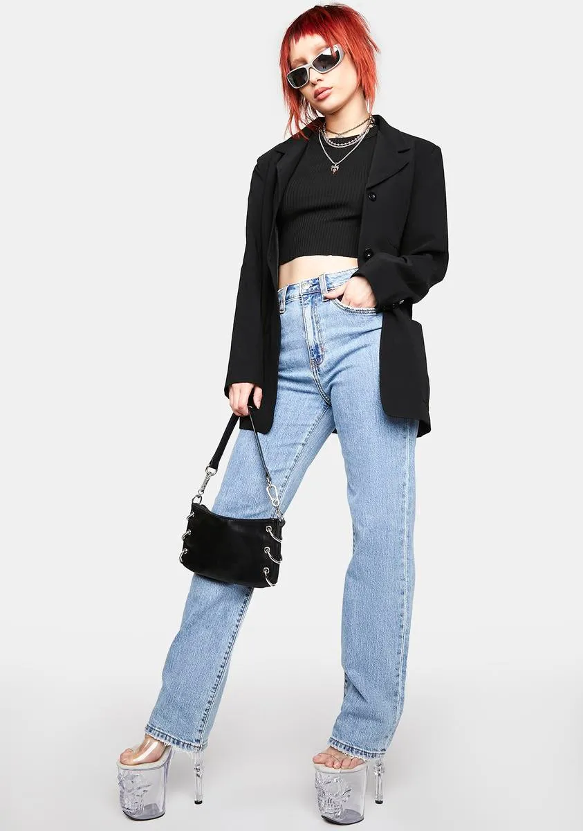 Sundaze High Rise Dad Jeans sold by Dolls Kill product image thumbnail 2