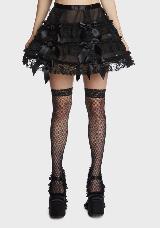 Death To Sunshine Cage Hoop sold by Dolls Kill