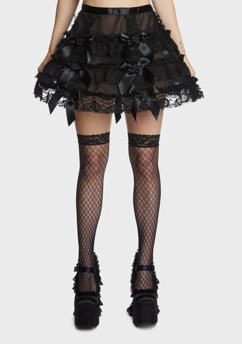 Death To Sunshine Cage Hoop sold by Dolls Kill