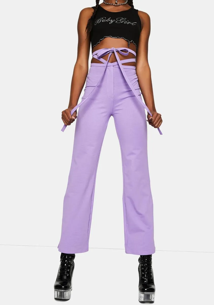 High Waist Viola Pants sold by Dolls Kill