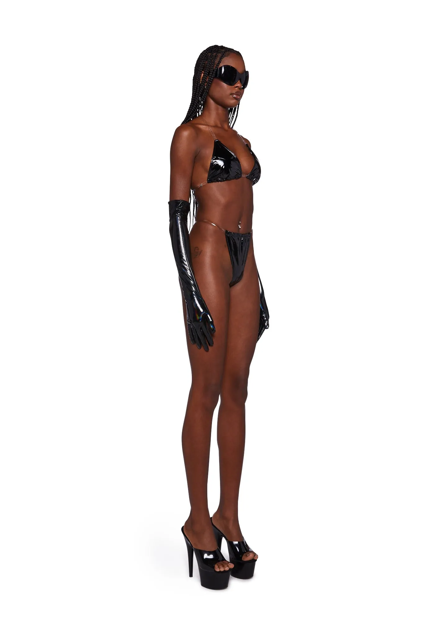 Selective Exposure Bikini Set - Black sold by Dolls Kill product image thumbnail 3