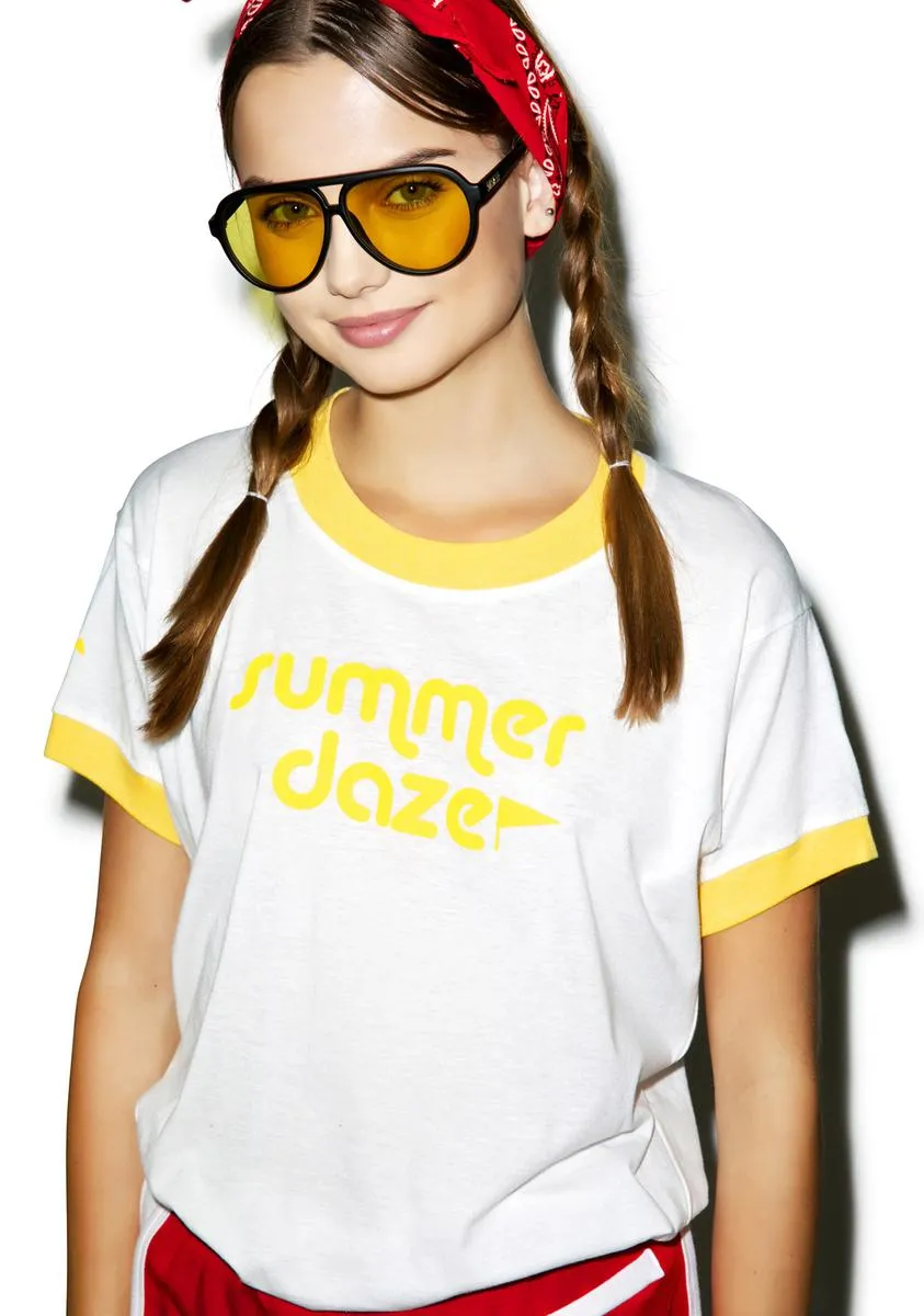 Summer Daze Ringer Tee sold by Dolls Kill product image thumbnail 2