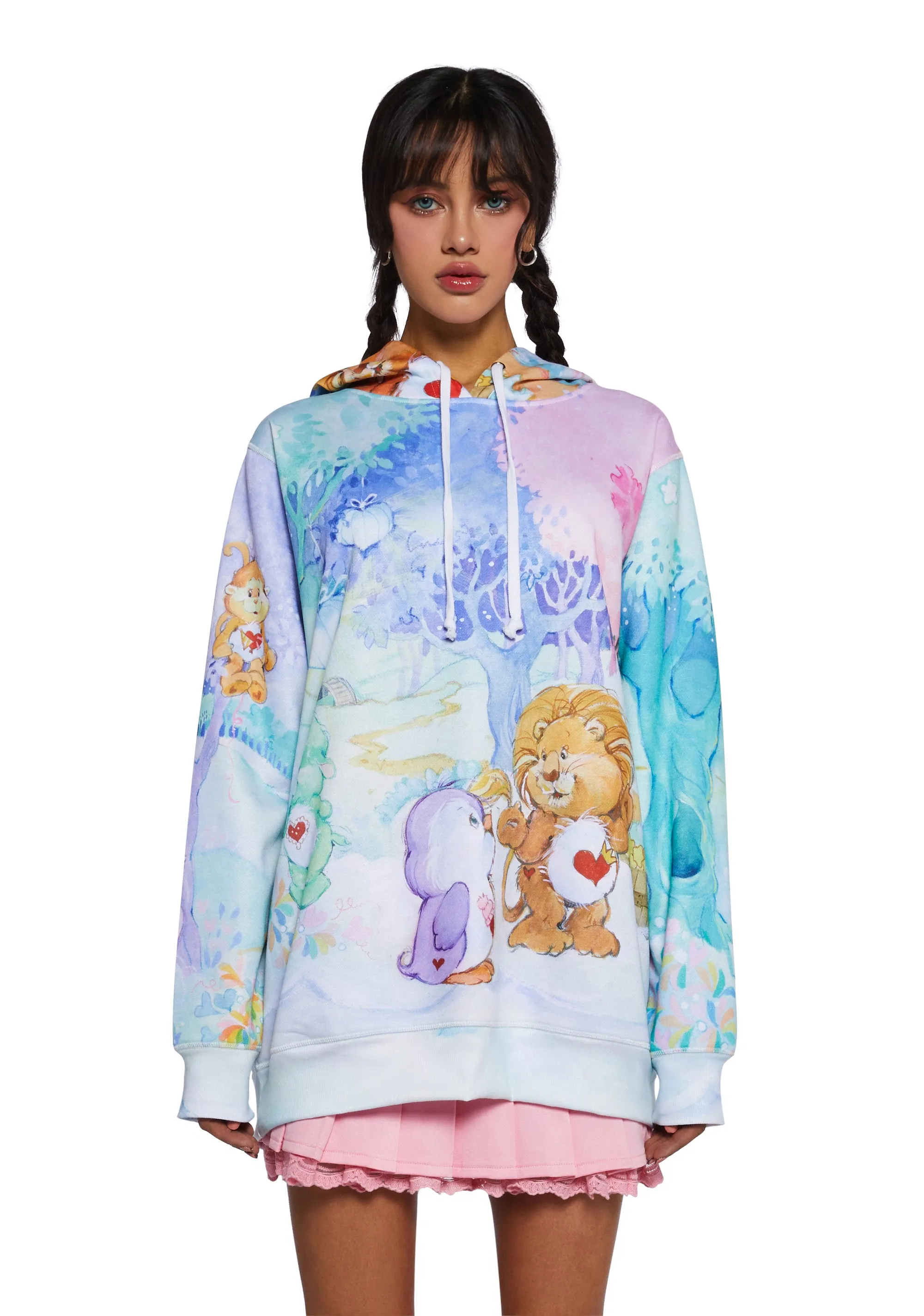 Bear-y Sweet Affection Oversized Hoodie sold by Dolls Kill