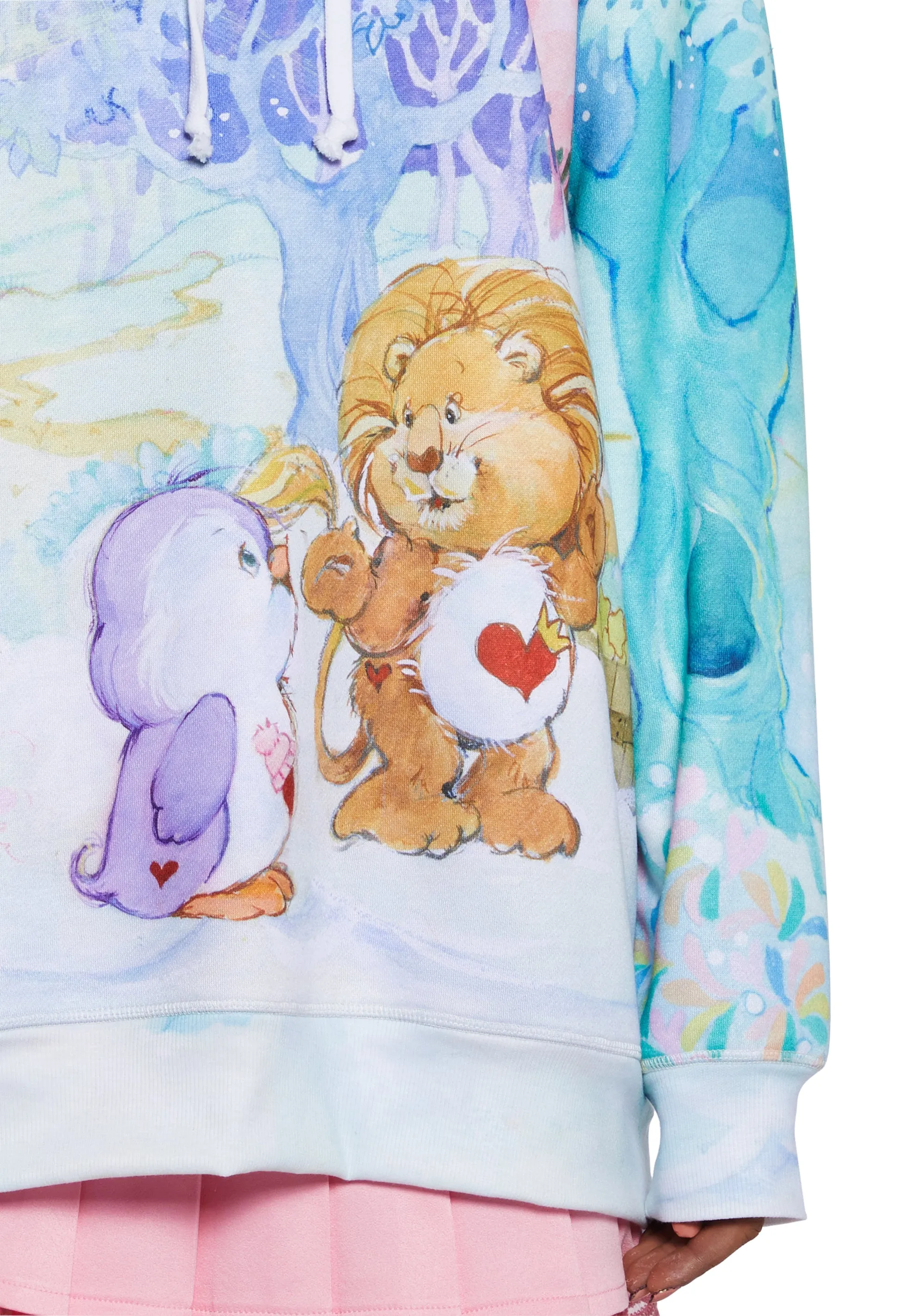 Bear-y Sweet Affection Oversized Hoodie sold by Dolls Kill product image thumbnail 5