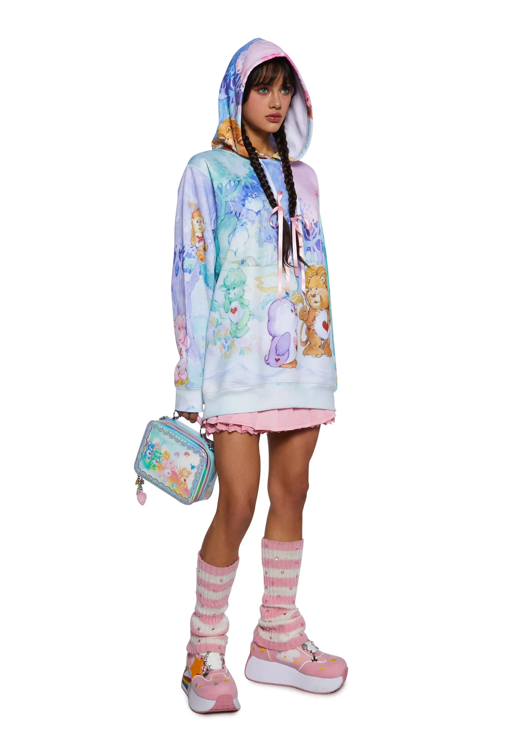 Bear-y Sweet Affection Oversized Hoodie sold by Dolls Kill product image thumbnail 2