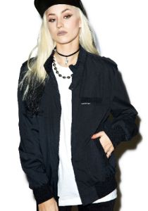 The Onyx Classic Iconic Racer Jacket sold by Dolls Kill