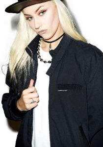 The Onyx Classic Iconic Racer Jacket sold by Dolls Kill