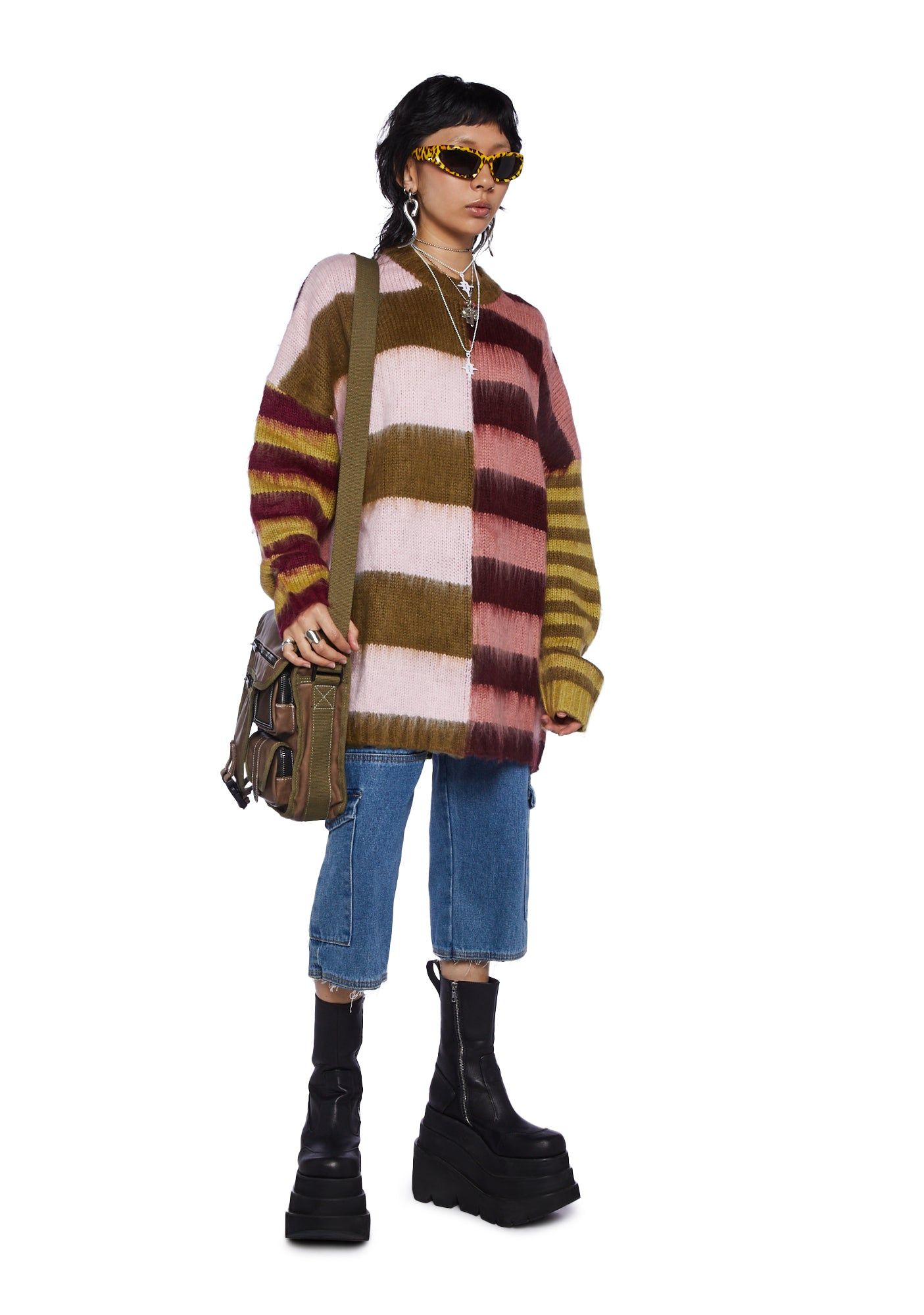 Wander Oversized Knit Sweater sold by Dolls Kill product image thumbnail 2