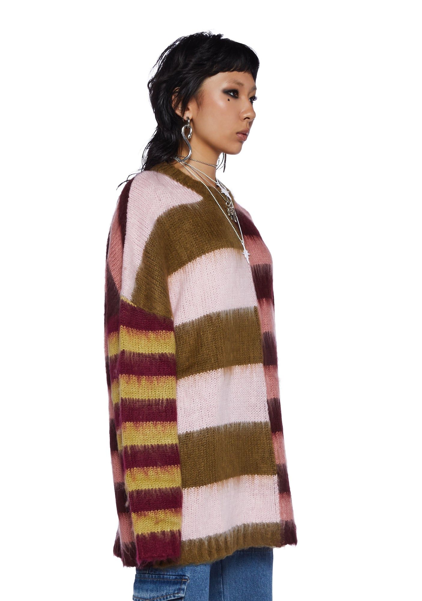 Wander Oversized Knit Sweater sold by Dolls Kill product image thumbnail 3